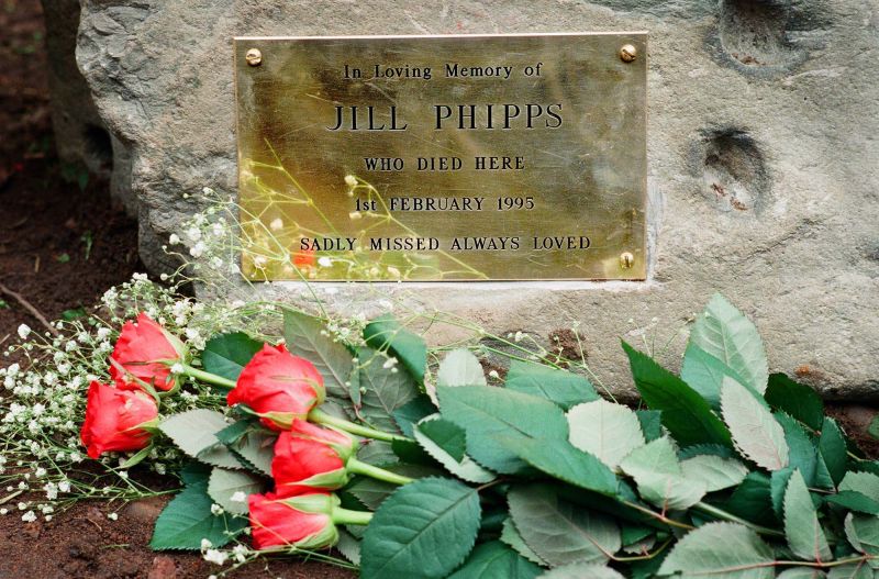 Memorial to Jill Phipps
